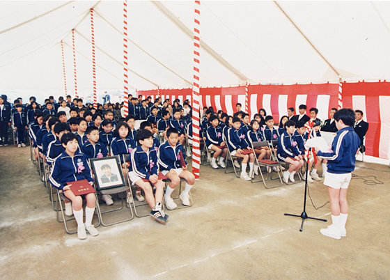 水木小学校卒業式